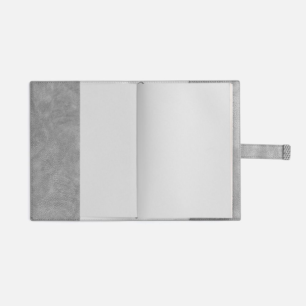 Ежедневник Repute, недатированный, серый / Миниатюра WWW (1000)