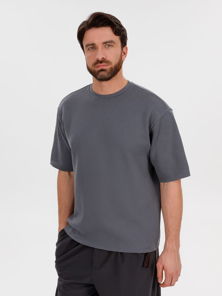 Джемпер с коротким рукавом Siluetti Volumica, серый / Миниатюра WWW (1000)