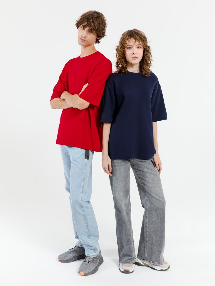 Джемпер с коротким рукавом Siluetti Volumica, темно-синий / Миниатюра WWW (1000)