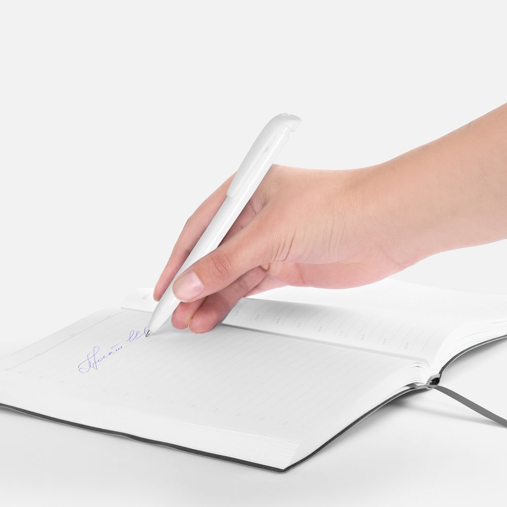 Ручка шариковая Favorite, белая / Миниатюра WWW (1000)