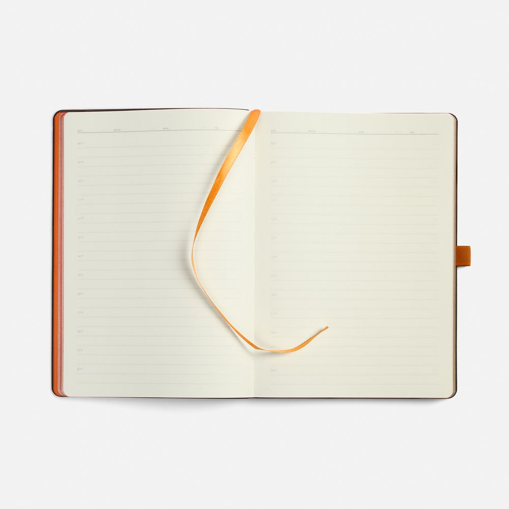 Ежедневник Peel Flex, недатированный, оранжевый / Миниатюра WWW (1000)