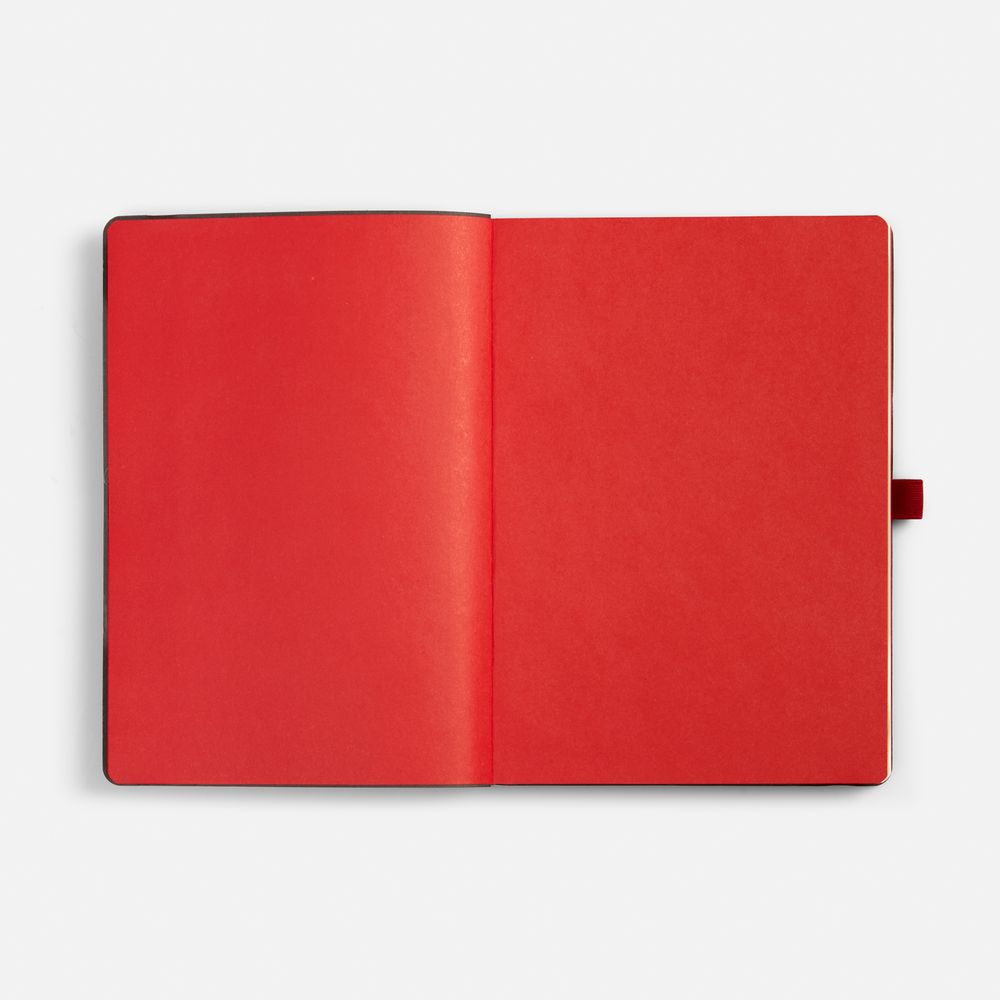 Ежедневник Peel Flex, недатированный, красный / Миниатюра WWW (1000)