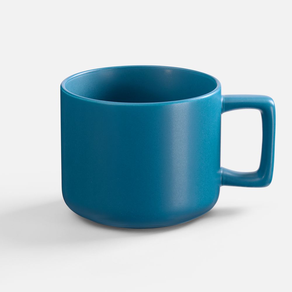 Чашка Jumbo в коробке матовая, морская волна / Миниатюра WWW (1000)