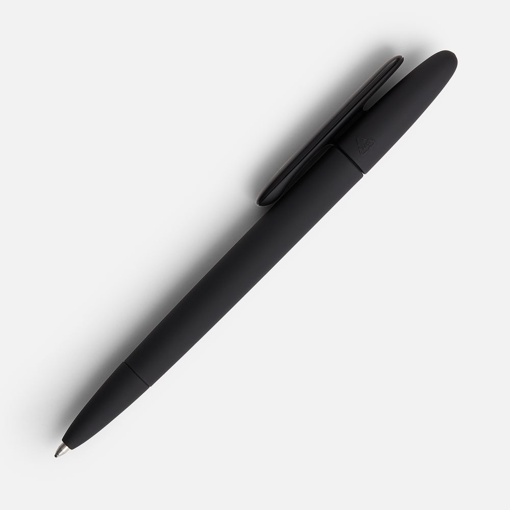 Ручка шариковая Prodir DS5 TRR-P Soft Touch, черная / Миниатюра WWW (1000)
