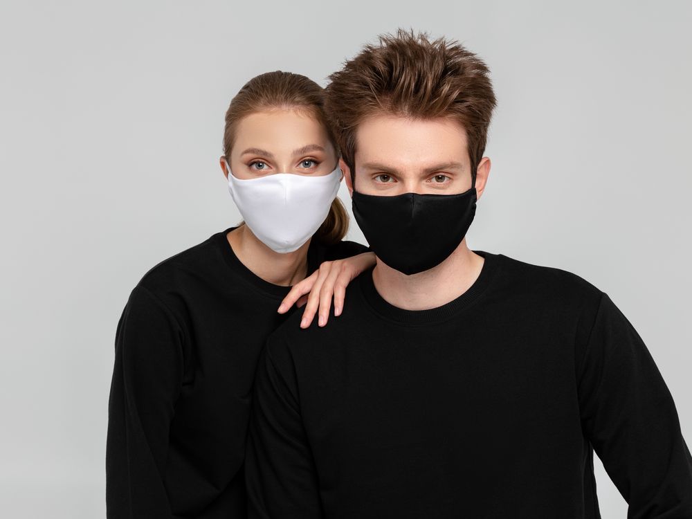 Маска для лица, белая / Миниатюра WWW (1000)