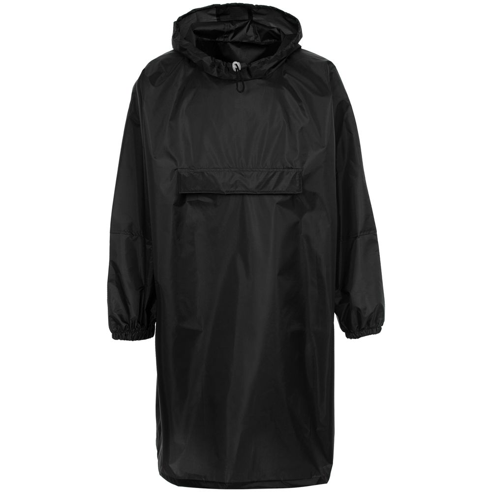 Дождевик-анорак «Только свистни», черный / Миниатюра WWW (1000)