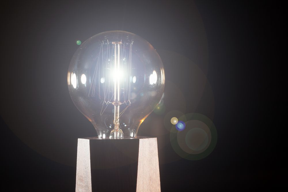 Лампа настольная Wood Job / Миниатюра WWW (1000)