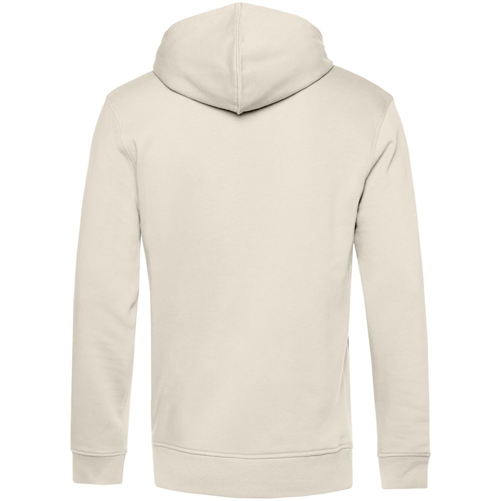 Толстовка на молнии с капюшоном унисекс BNC Organic, молочно-белая / Миниатюра WWW (1000)