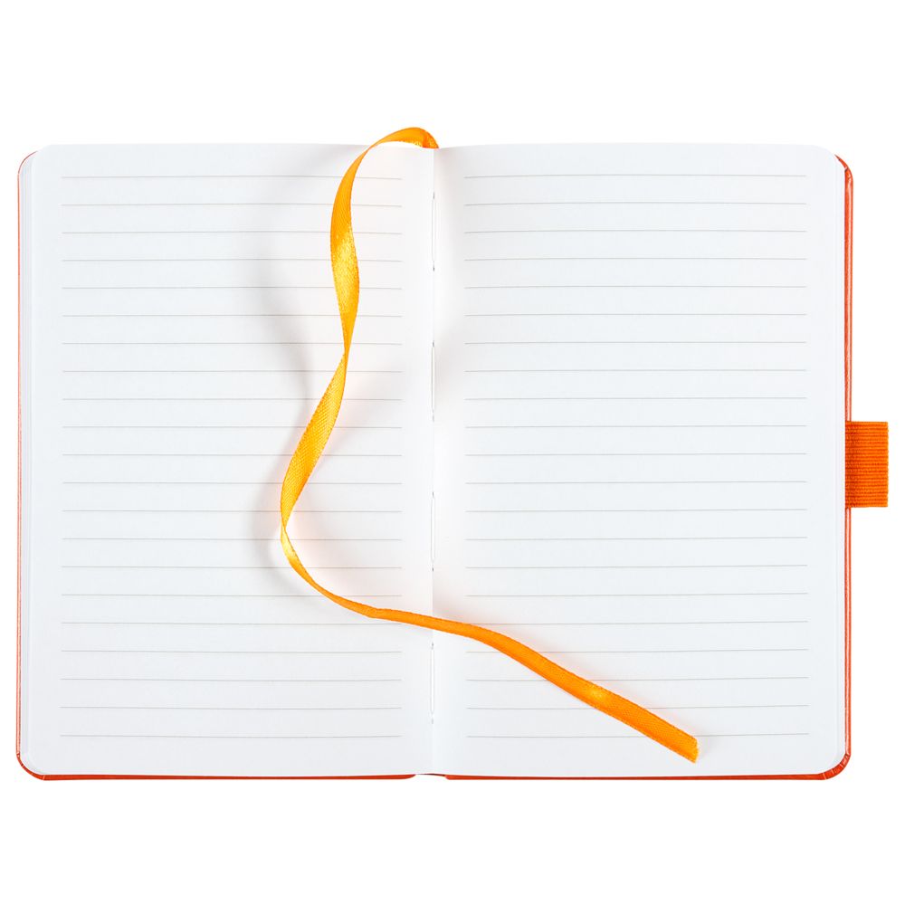 Блокнот Freenote Mini, в линейку, оранжевый / Миниатюра WWW (1000)