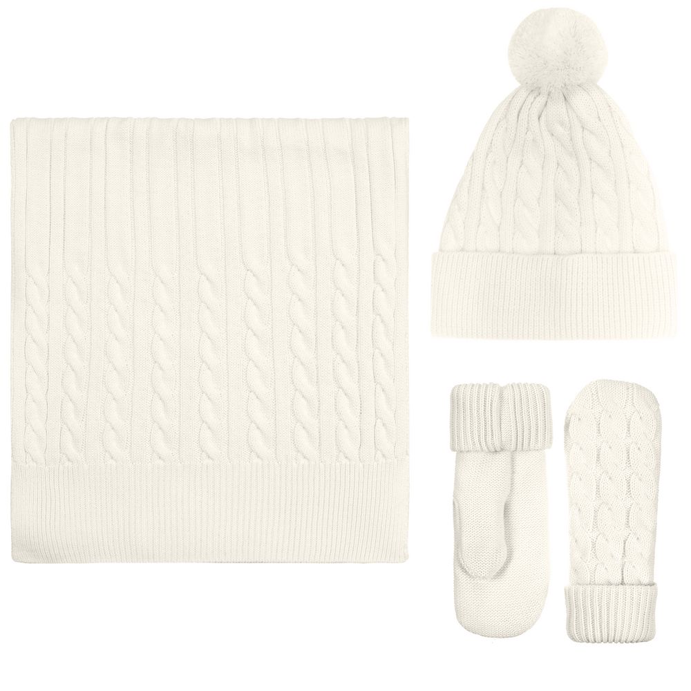 Шапка Heat Trick, белая (молочная) / Миниатюра WWW (1000)