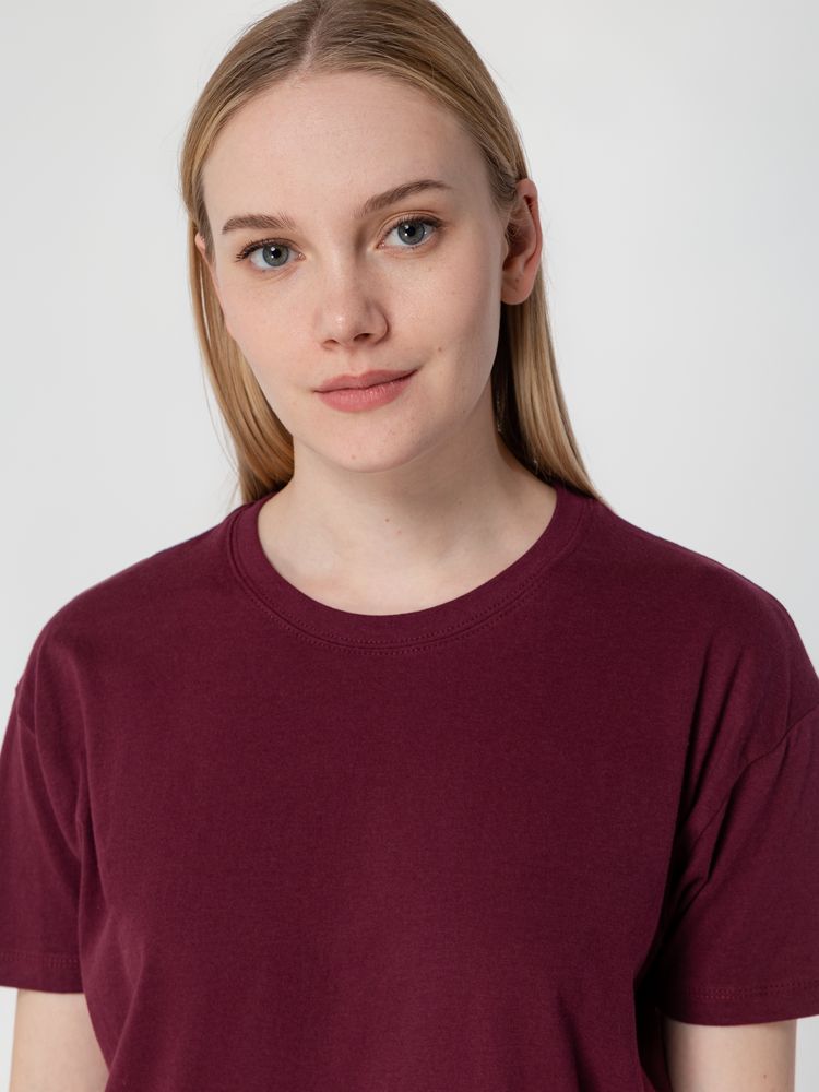 Футболка унисекс Regent 150, бордовая / Миниатюра WWW (1000)