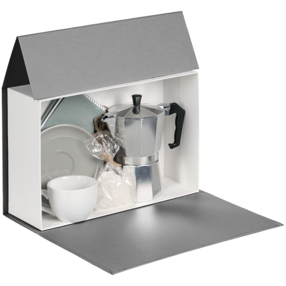 Коробка Case Duo, белая с серым / Миниатюра WWW (1000)