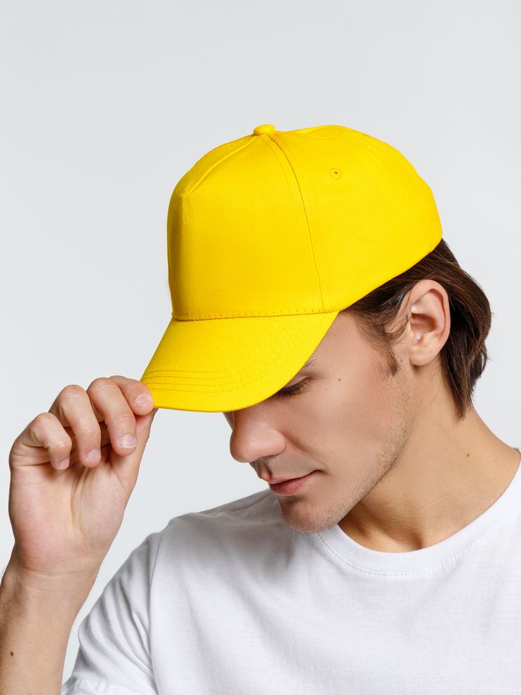 Бейсболка Promo, желтая / Миниатюра модельного (1000)