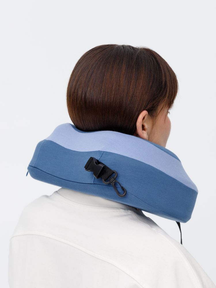 Дорожная подушка Piligrim, голубая / Миниатюра WWW (1000)