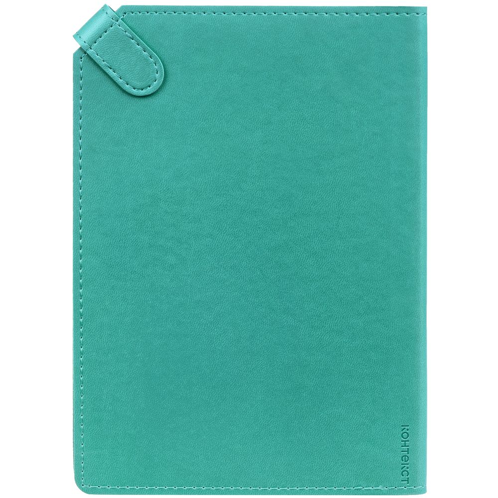 Ежедневник Angle, недатированный, бирюзовый / Миниатюра WWW (1000)