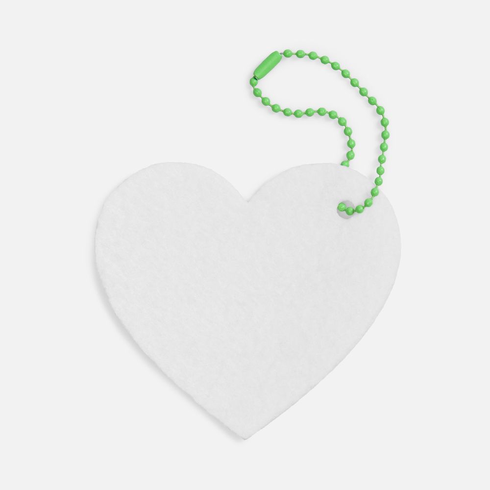 Цепочка для крепления Sharic, зеленый неон / Миниатюра нанесения (1000)