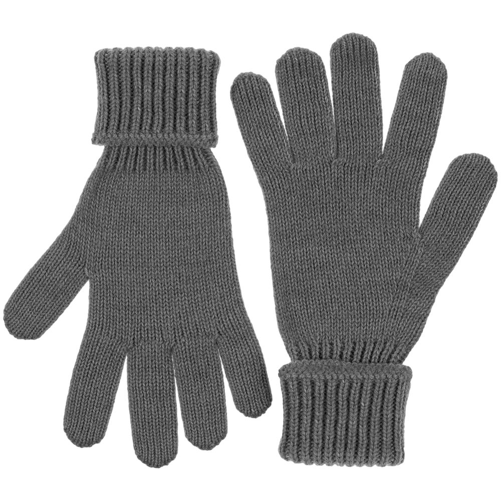 Перчатки Alpine, серый меланж / Миниатюра WWW (1000)