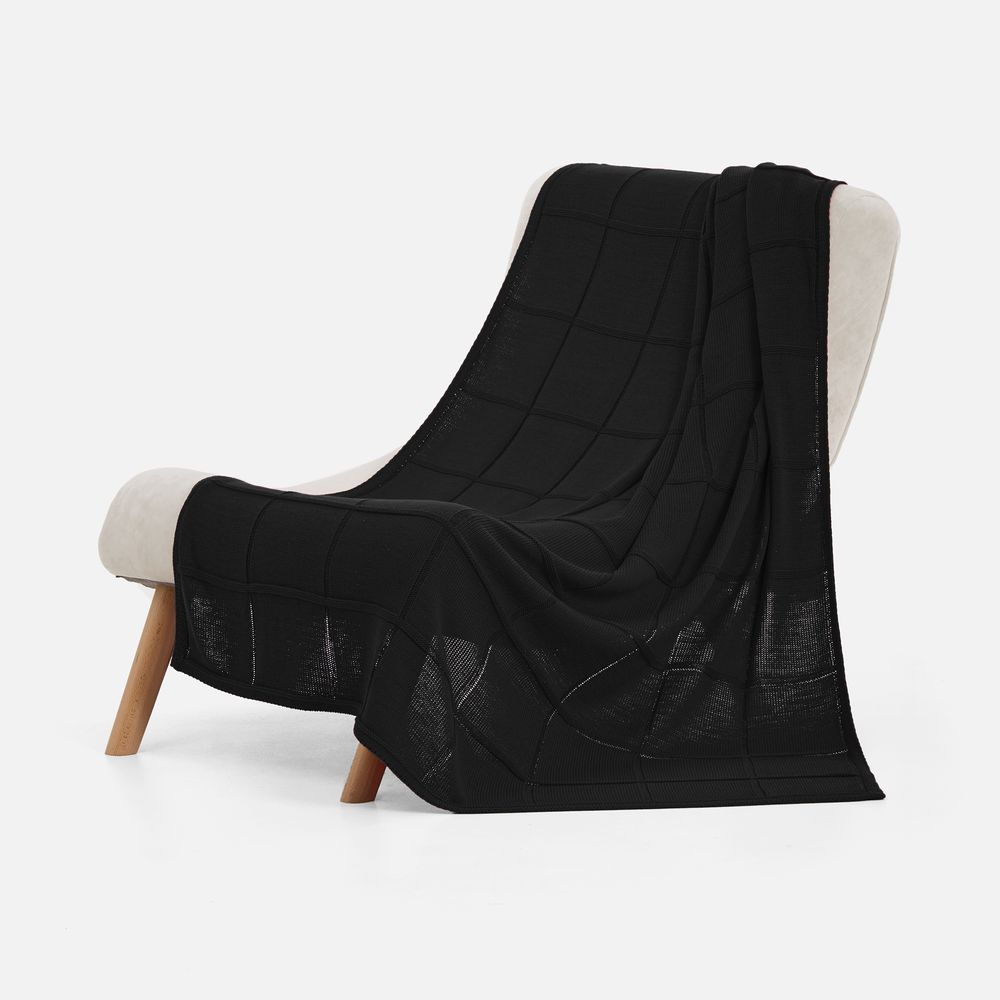 Плед Chainfield, черный / Миниатюра WWW (1000)