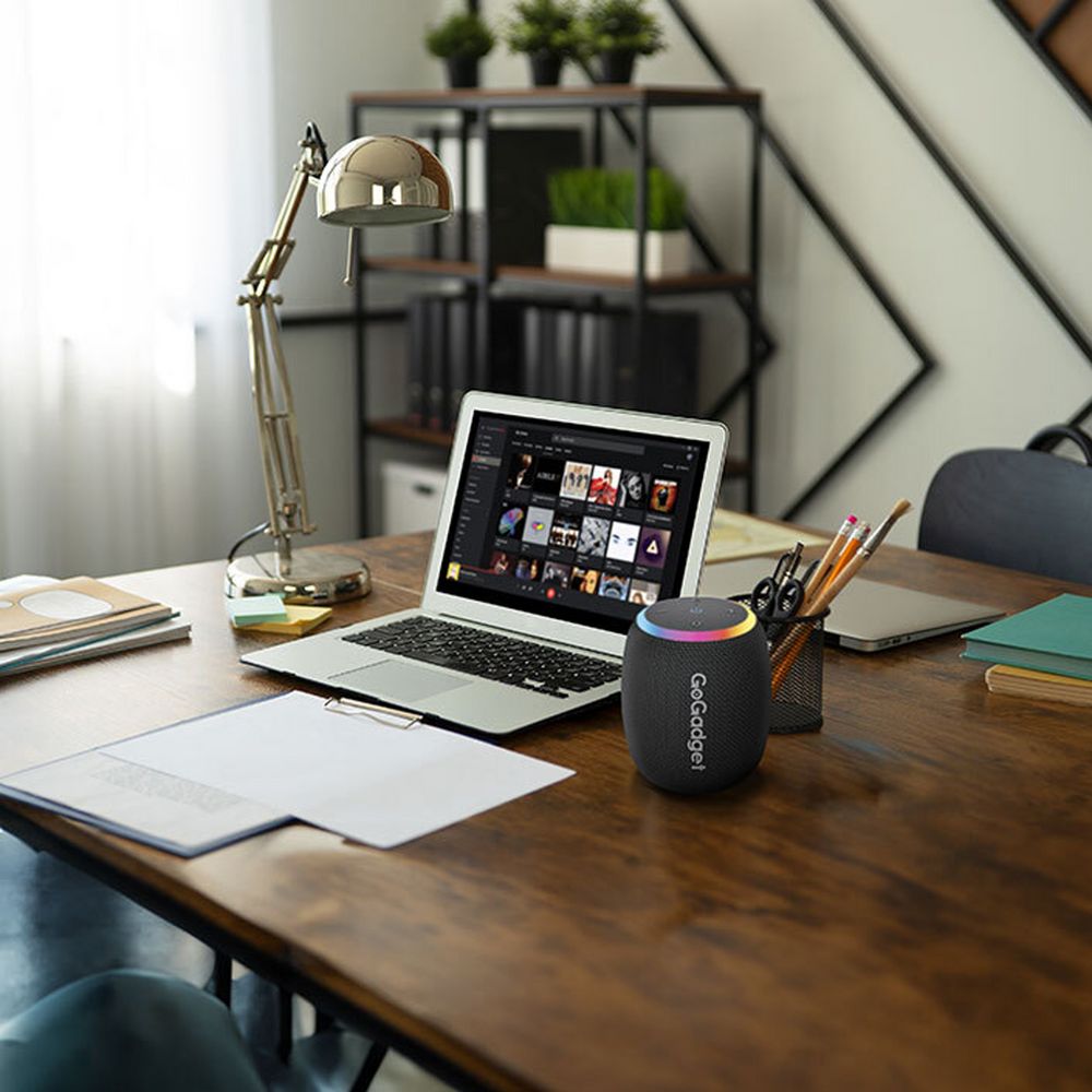 Беспроводная колонка c подсветкой CityWave Pro, черная / Миниатюра WWW (1000)