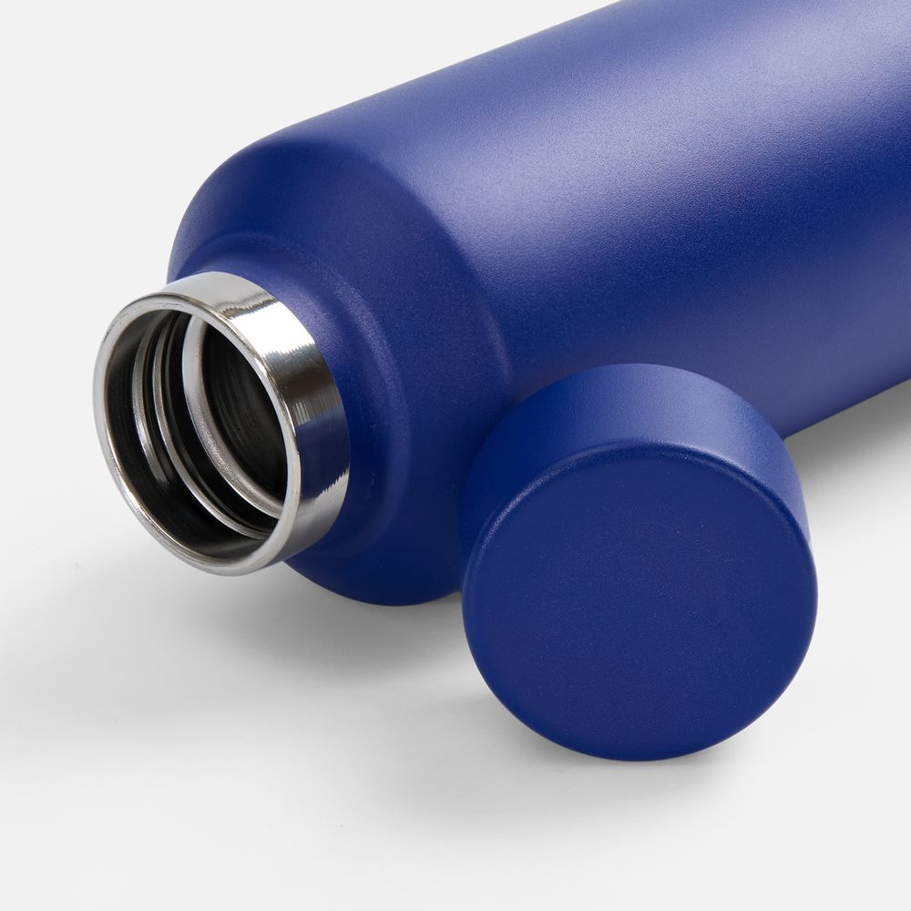 Термобутылка Tampa, синяя / Миниатюра WWW (1000)