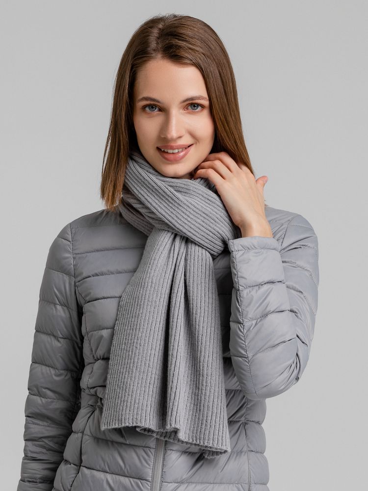 Шарф Capris, серый / Миниатюра WWW (1000)