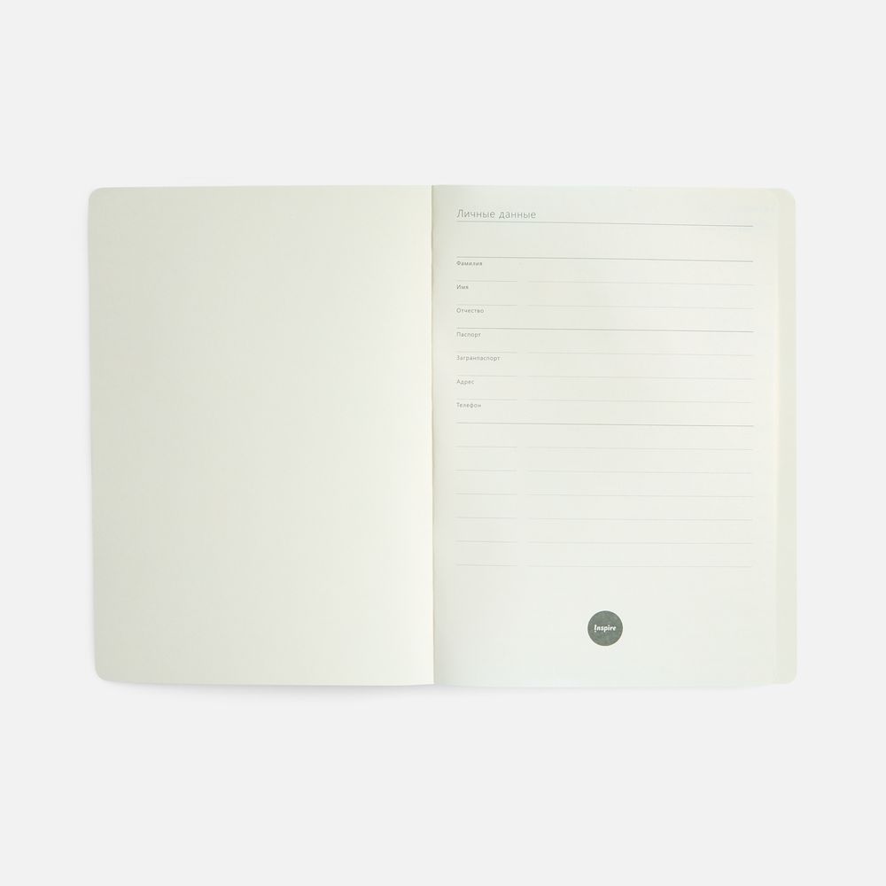 Ежедневник Vale New, недатированный, зеленый / Миниатюра WWW (1000)