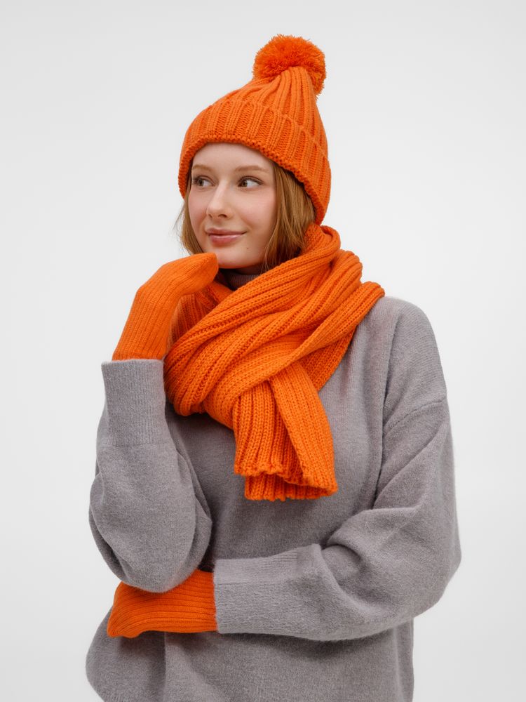 Шапка HappyGo, оранжевая / Миниатюра WWW (1000)