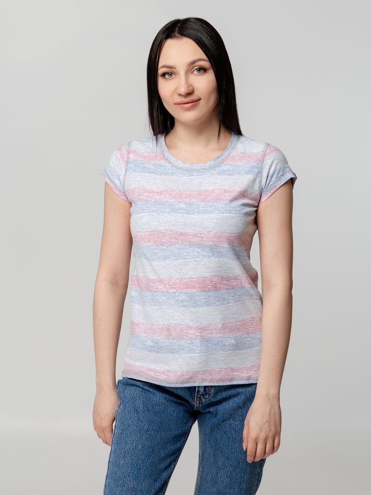 Футболка женская Rayet Lady двусторонняя, красная с синим / Миниатюра WWW (1000)