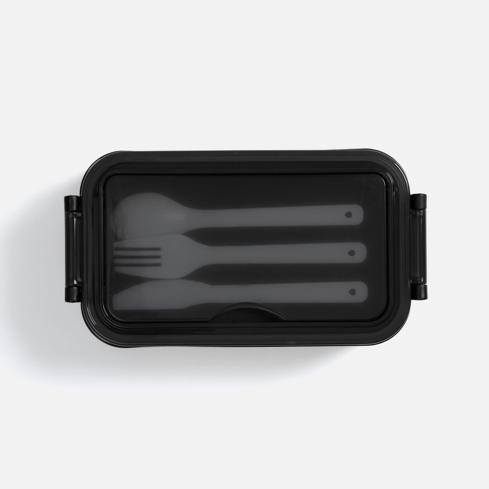 Ланчбокс Pranzo, черный / Миниатюра WWW (1000)