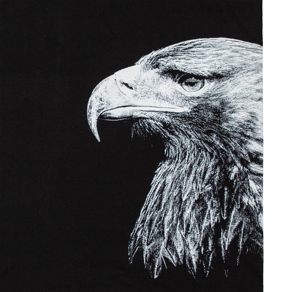 Футболка Like an Eagle, черная / Миниатюра WWW (1000)
