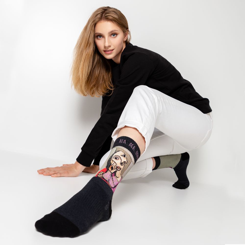 Носки «Ага... Ага... Поняла» / Миниатюра WWW (1000)