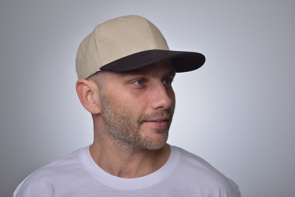 Бейсболка Unit Heat с прямым козырьком, двухцветная, красная с черным / Миниатюра WWW (1000)