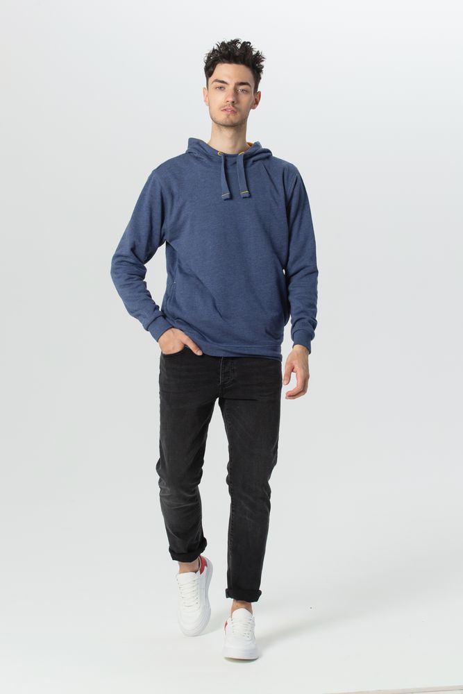 Двусторонняя толстовка Revers, синяя с желтым / Миниатюра WWW (1000)