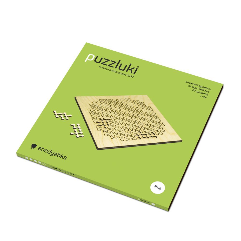 Фрактальный пазл Puzzliki Ring Hard / Миниатюра WWW (1000)