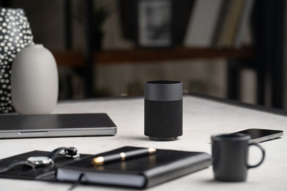 Беспроводная колонка Uniscend Tappy, черная / Миниатюра WWW (1000)