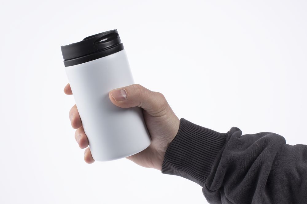 Термостакан Canella, белый / Миниатюра WWW (1000)