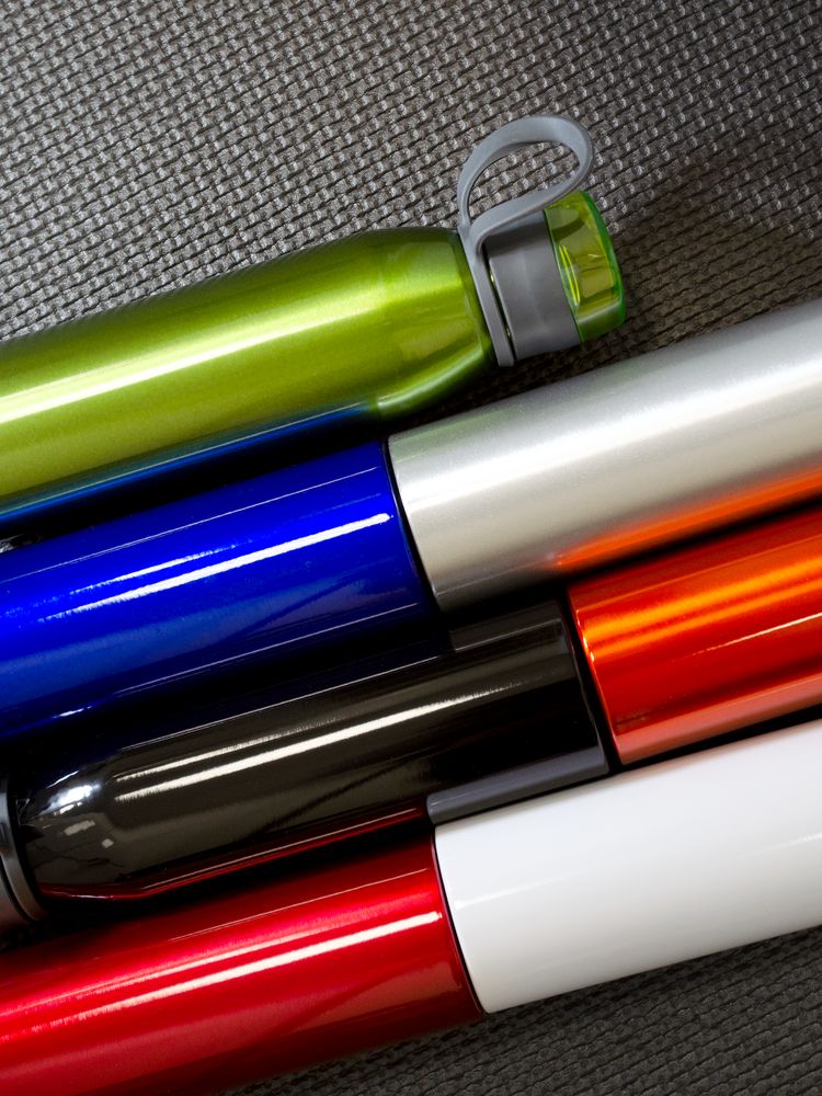 Спортивная бутылка для воды Korver, красная / Миниатюра WWW (1000)