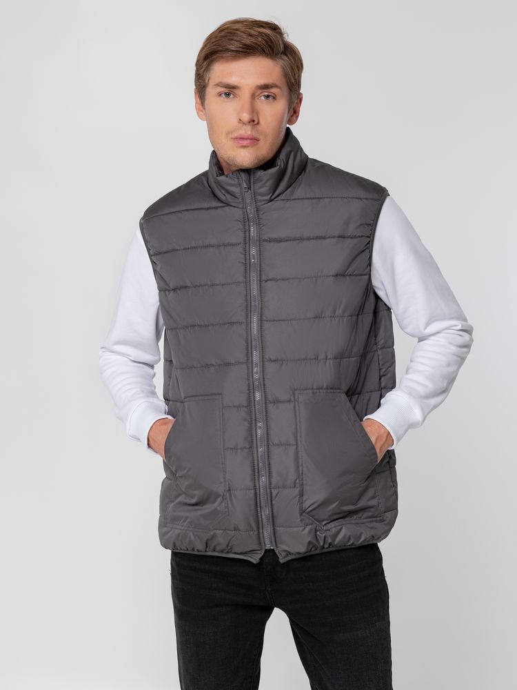 Жилет Leven, темно-серый (графит) / Миниатюра WWW (1000)