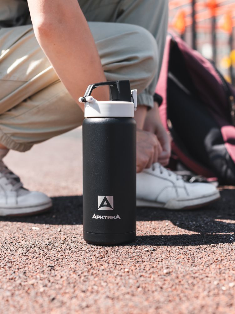 Термостакан «Сититерм», черный / Миниатюра WWW (1000)