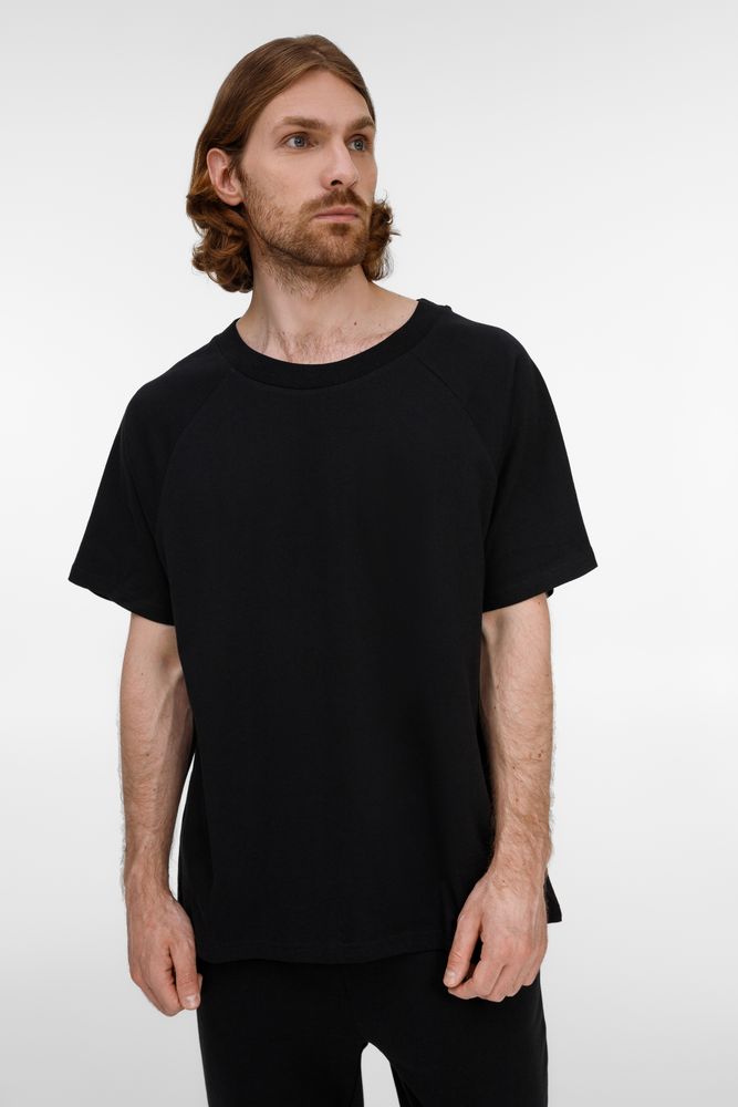 Футболка унисекс T2, черная / Миниатюра WWW (1000)