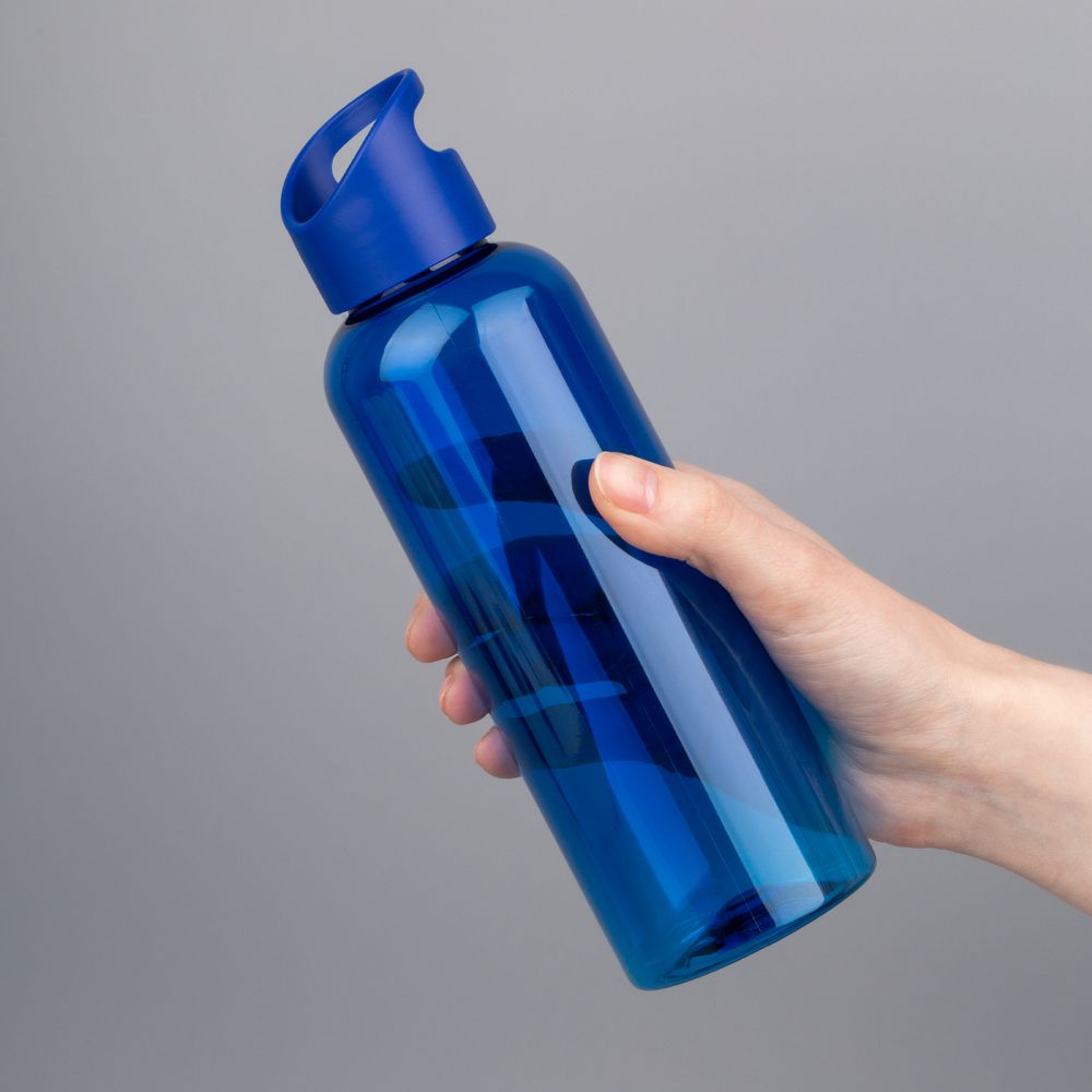 Бутылка для воды Plaske, синяя / Миниатюра WWW (1000)