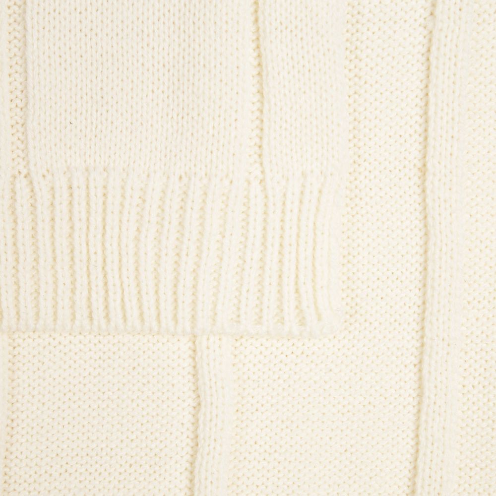 Плед Bambolay, молочно-белый / Миниатюра WWW (1000)