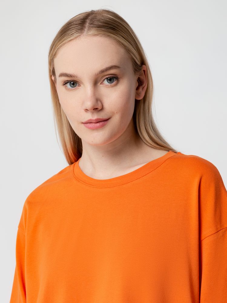 Футболка унисекс оверсайз Street Vibes, оранжевая / Миниатюра WWW (1000)