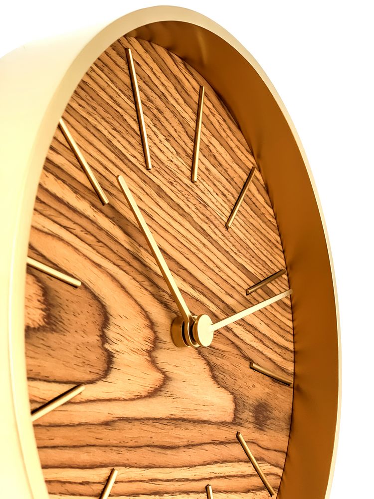Часы настенные Oscar, дуб / Миниатюра WWW (1000)