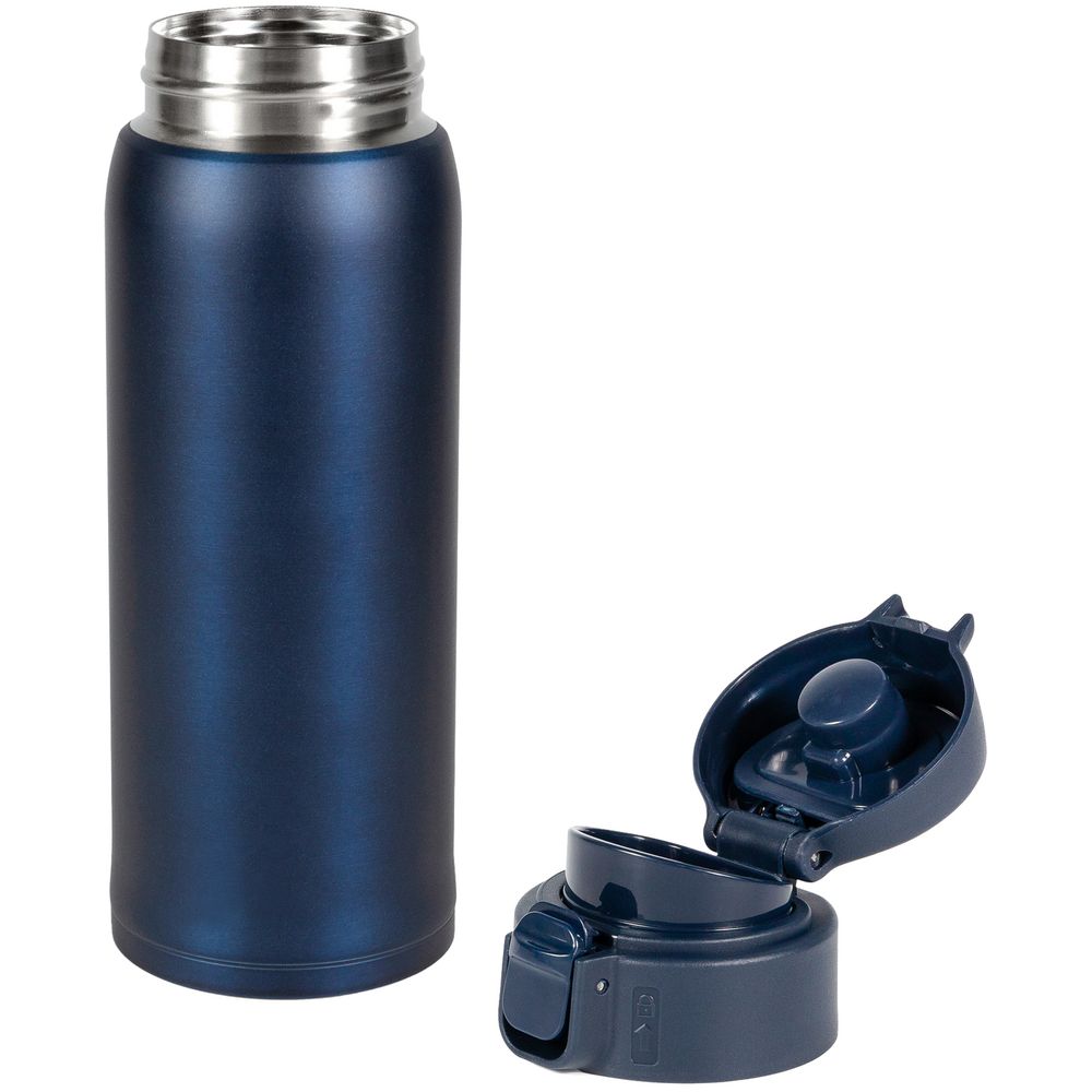 Термокружка Relaxika, ver.2, синяя / Миниатюра WWW (1000)