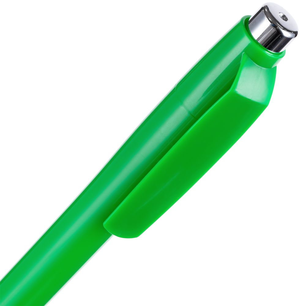 Ручка шариковая Klippa, зеленая / Миниатюра WWW (1000)