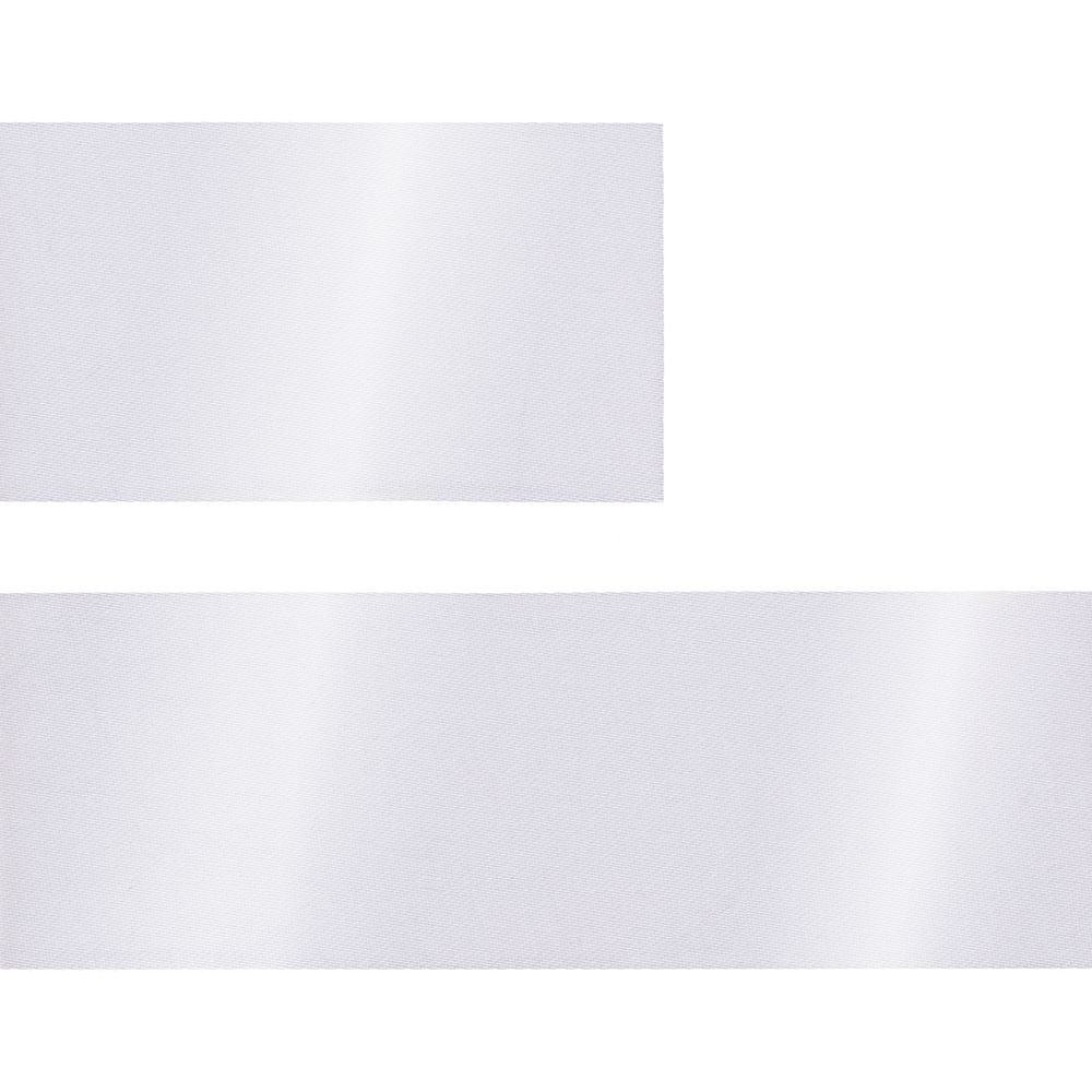 Лента сатиновая Satin 35 XXL, белая, 250 см / Миниатюра WWW (1000)