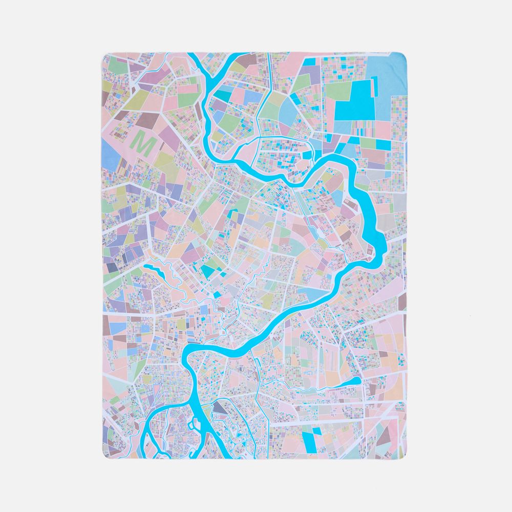 Флисовый плед Feltro Color Plus с печатью на заказ, M / Миниатюра WWW (1000)