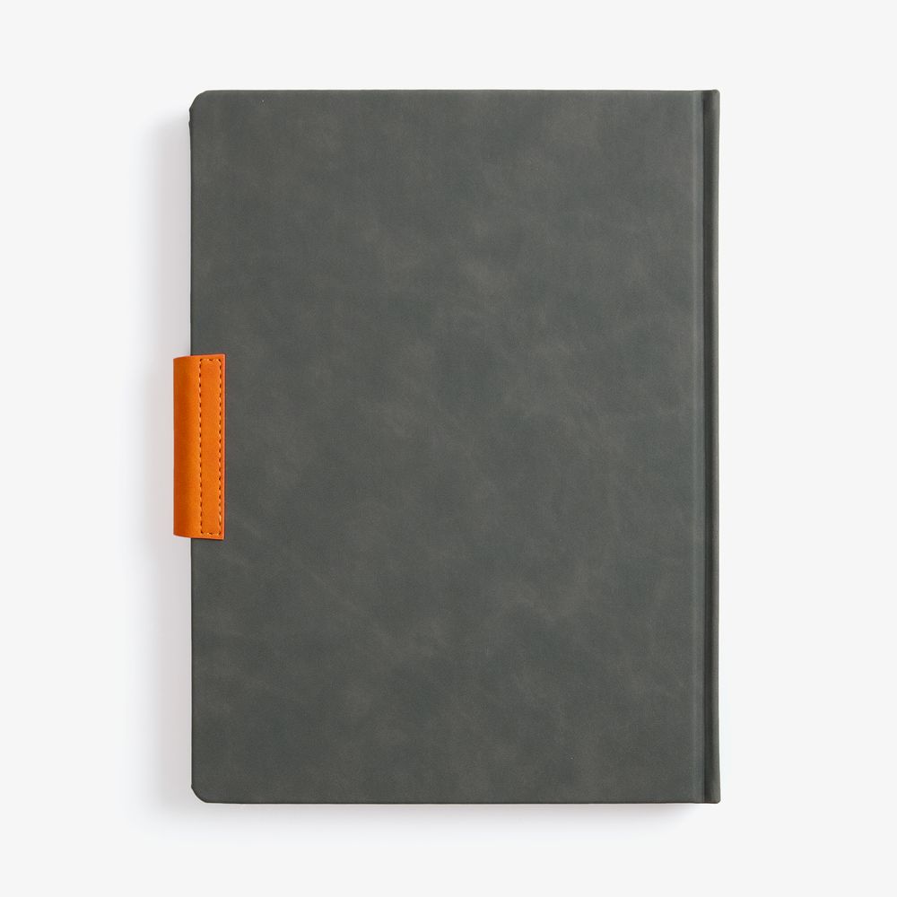 Ежедневник Grande Strap на заказ, датированный, серый / Миниатюра WWW (1000)