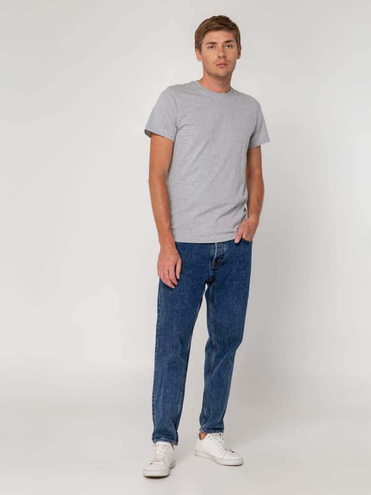 Футболка мужская T-bolka Stretch, серый меланж / Миниатюра WWW (1000)